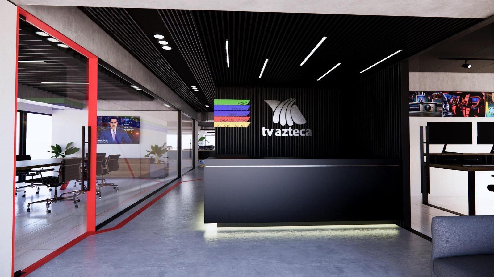 TV Azteca — Comercio y Servicios
